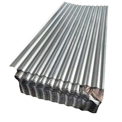 Hoja de techo corrugado de alta resistencia Placa de acero galvanizada para soldados de calibre 22
