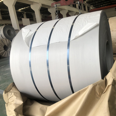 Tira de acero inoxidable 304 310 316 12m m laminados en caliente de la bobina del final 321