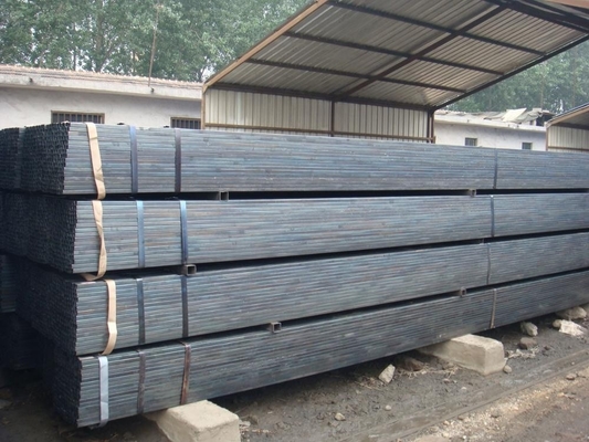 Q195 galvanizó el tubo cuadrado SPHC 2x3 galvanizó la tubería de acero