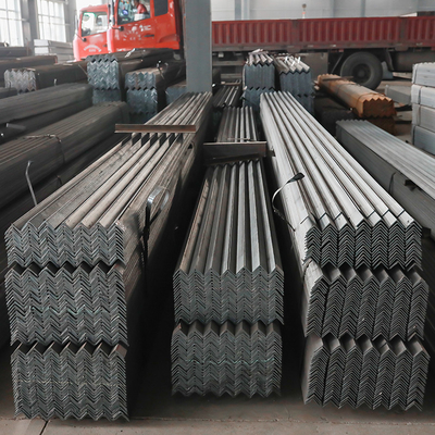 Barra ranurada ángulo de acero galvanizada carbono suave A36 6m m sumergidos calientes