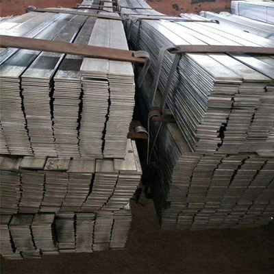 plano de acero galvanizado del color sólido de la barra plana de 6m m 8m m para la estructura Q235 del marco