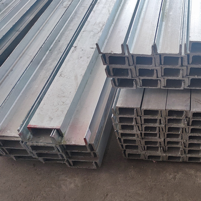Canal de acero galvanizado con certificación CE Precio de acero por inmersión en caliente Canal C