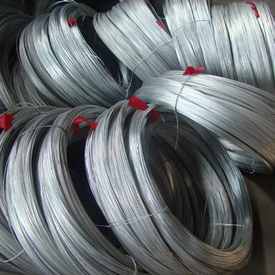 Alambre de acero galvanizado de 14 indicadores para el material de Rod Q195 del alambre del hierro del soldado soldado del alambre de la malla