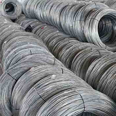 Hierro galvanizado hardware del indicador del alambre 12 de la cuerda de acero en color plata Q235