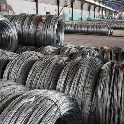 hierro galvanizado 10B21 de Rod de alambre de acero de 0.55m m laminado en frío para la malla de la cerca