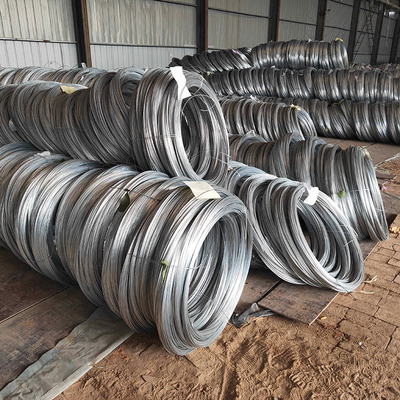 Alambre de hierro de acero galvanizado Rod Z275 SAE 10B21 0,8 mm 1,0 mm 1,2 mm
