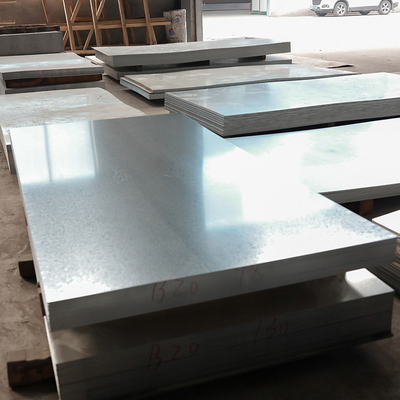 4x8 modificado para requisitos particulares galvanizó el cinc plateado de metal del hierro de la hoja de acero 3m m 4m m 5m m cubierto