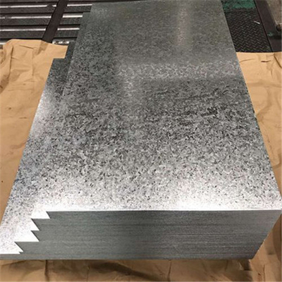 Cubra con cinc la hoja de acero revestida galvanizó la placa HDG Z120/㎡ 0.35m m del SOLDADO ENROLLADO EN EL EJÉRCITO 0.45m m 0.55m m