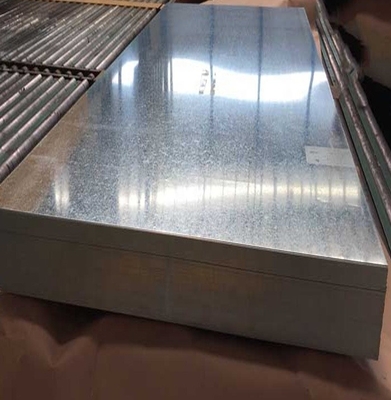 La hoja de acero laminada en caliente Z275 galvanizó la placa 4x8 pie 10m m 12m m 16m m de la hoja del hierro del metal