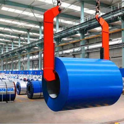 El color de acero galvanizado prepintado de la bobina de PPGI cubrió cubrir el rollo 1250m m de la hoja