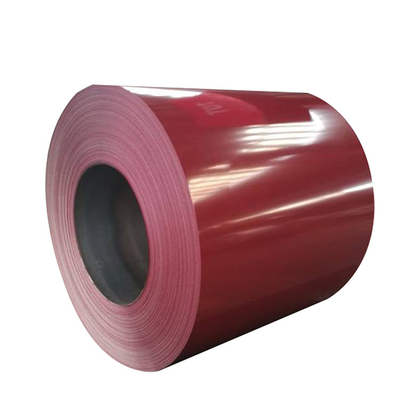 El color cubrió la bobina de acero de PPGI galvanizó el grueso de 0.55m m con estándar de AISI