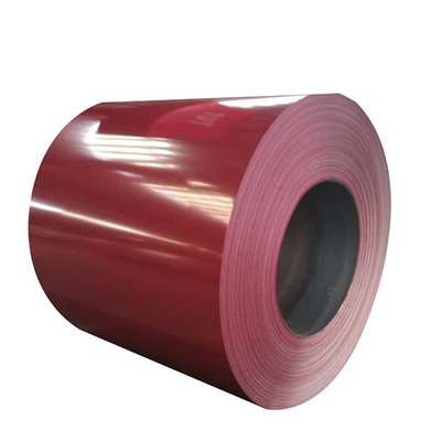 El color cubrió la bobina de acero de PPGI galvanizó el grueso de 0.55m m con estándar de AISI