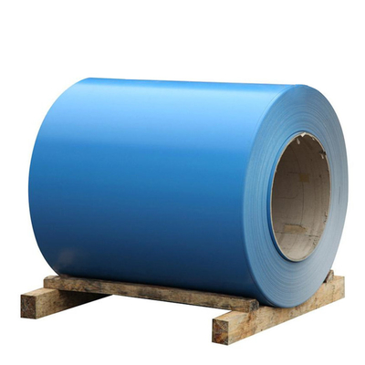 El color cubrió la bobina de acero de PPGI galvanizó el grueso de 0.55m m con estándar de AISI