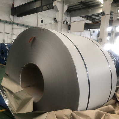 Tira de acero inoxidable 304 310 316 12m m laminados en caliente de la bobina del final 321