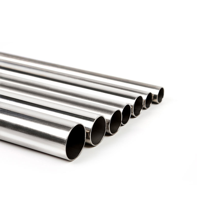 El tubo de la ronda del acero inoxidable SUS304 laminó 0.8m m 1m m 1.2m m con ASTM