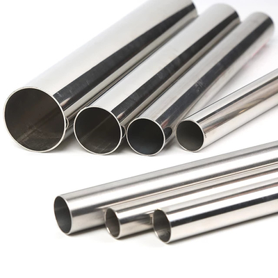El tubo de la ronda del acero inoxidable SUS304 laminó 0.8m m 1m m 1.2m m con ASTM
