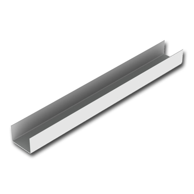 Canal U de acero inoxidable laminado en caliente SS400 S235JR S355JR S355J2 para el edificio de la estructura