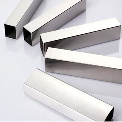 304 indicador rectangular de acero inoxidable del cuadrado de tubo 2B ASTM JIS 26 retirado a frío