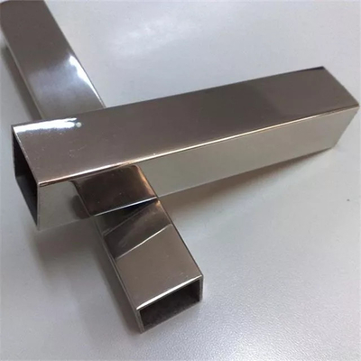 304 indicador rectangular de acero inoxidable del cuadrado de tubo 2B ASTM JIS 26 retirado a frío