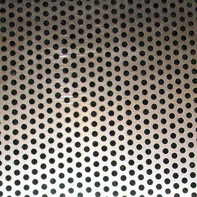 Placa de metal 0.6m m decorativa de acero inoxidable perforada del panel de la hoja 0.4m m 0.5m m