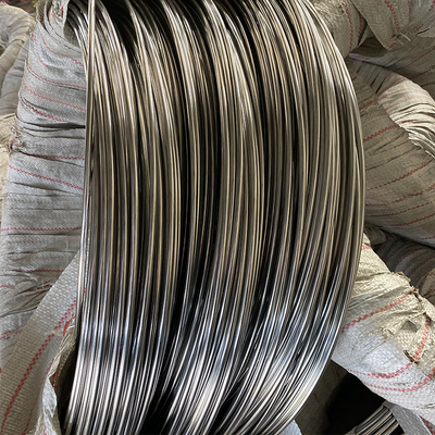 Alambre de acero inoxidable Rod For Mesh Metal Wire del ODM 304 316 alrededor de 0,3 - 0.7m m