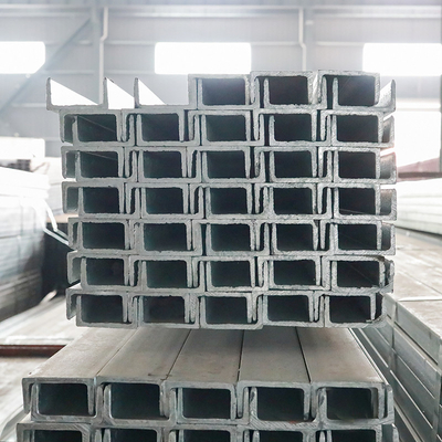 La inmersión caliente galvanizada 50m m del canal ASTM de SS400 C galvanizó el canal de C