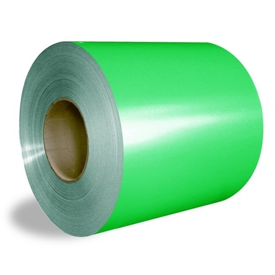 El Galvalume prepintado 600m m verde DX51D de acero colorea la bobina de la hoja revestida