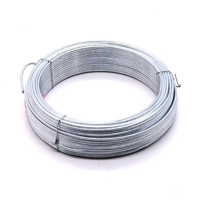 Hierro galvanizado sumergido caliente galvanizado 4m m del alambre 100kg de BWG 25