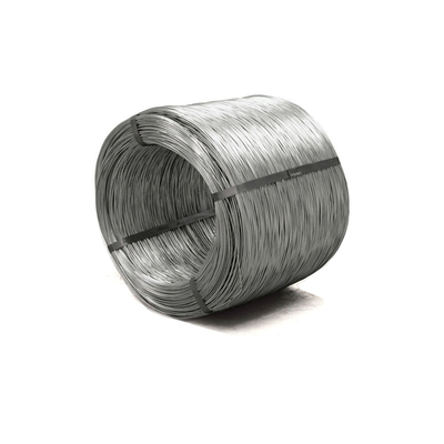 Cuerda de alambre de acero galvanizada sumergida caliente Q195 SAE1008 para la fabricación del clavo