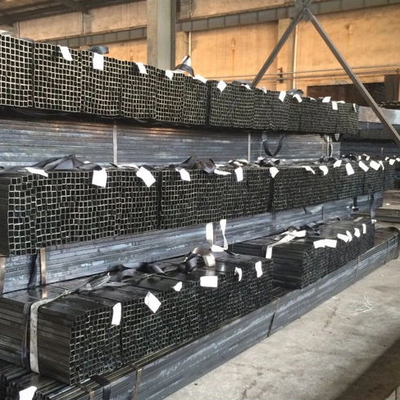 sección hueco galvanizada el 12m de la tubería de acero Q215 del negro del cuadrado 40x40