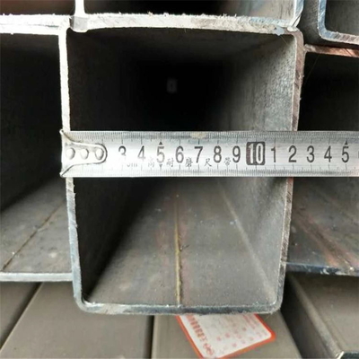 3x2 galvanizó la tubería rectangular del acero del tubo 0.6m m del cuadrado en frío