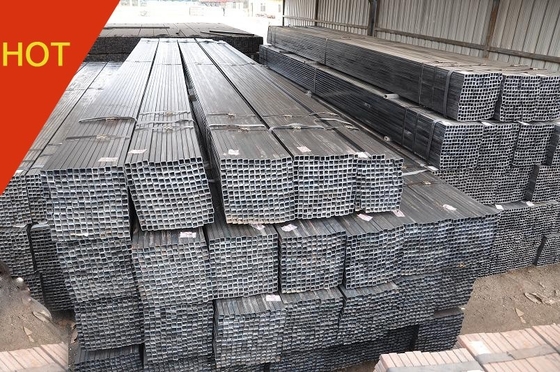Q195 galvanizó el tubo cuadrado SPHC 2x3 galvanizó la tubería de acero