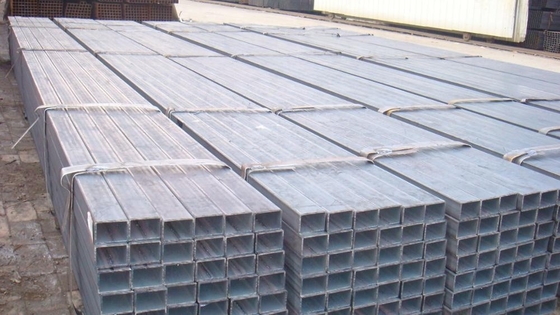 el indicador 2x2 14 galvanizó a ms cuadrado Rectangular Pipe ASTM de la longitud el 12m de la tubería