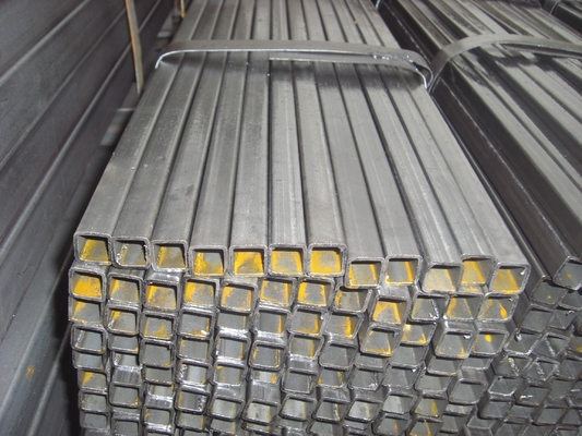Q195 galvanizó el tubo cuadrado SPHC 2x3 galvanizó la tubería de acero