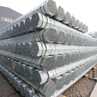 Astm A 53 GR B galvanizó la tubería de acero redonda de la tubería Q235 Erw