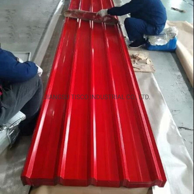 S220GD verdes colorean las hojas que cubren revestidas de la hoja los 8ft de la techumbre del soldado enrollado en el ejército