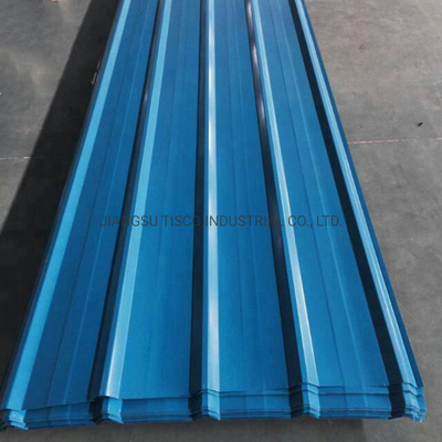 S220GD verdes colorean las hojas que cubren revestidas de la hoja los 8ft de la techumbre del soldado enrollado en el ejército