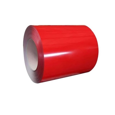 El color de acero galvanizado prepintado de la bobina de PPGI cubrió cubrir el rollo 1250m m de la hoja