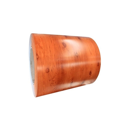 La bobina DX51D Ppgi de la naranja 0.12-4.0m m Ppgi prepintó el acero galvanizado