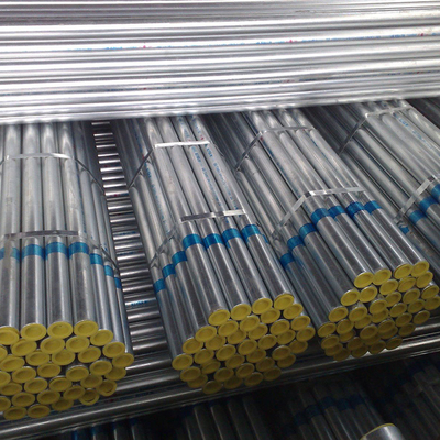 St52 inconsútil	Tubería de acero galvanizada caliente redonda galvanizada de la tubería Ss400 A36
