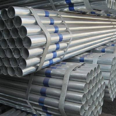 St52 inconsútil	Tubería de acero galvanizada caliente redonda galvanizada de la tubería Ss400 A36