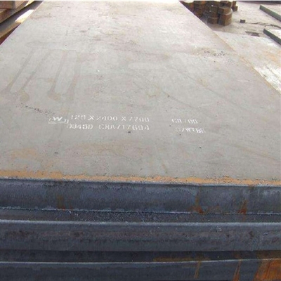 Placa de acero laminada en caliente de acero A36 de la hoja ASTM de carbono de A283c A53