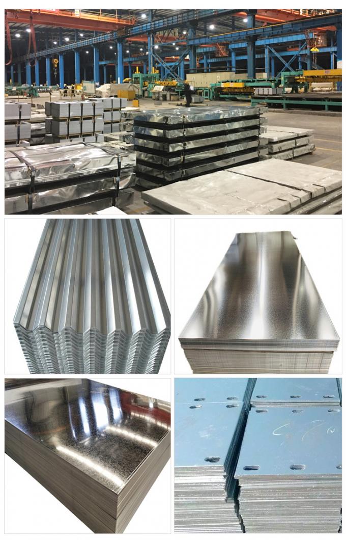 La fábrica suministra directamente Dx51d Z275 cubre con cinc la hoja de metal galvanizada, precio de acero galvanizado sumergido caliente