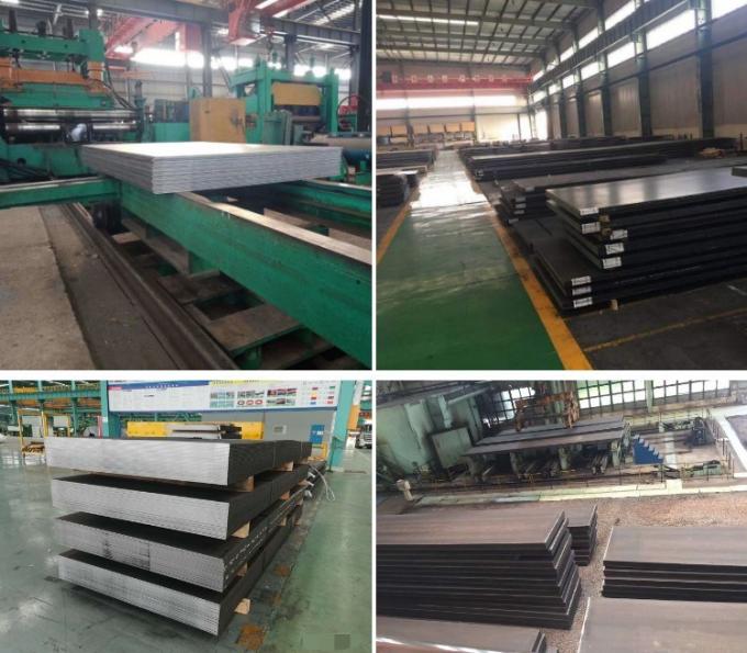 placas de acero con poco carbono laminadas en caliente de la serie de 25m m Tk ASTM A572